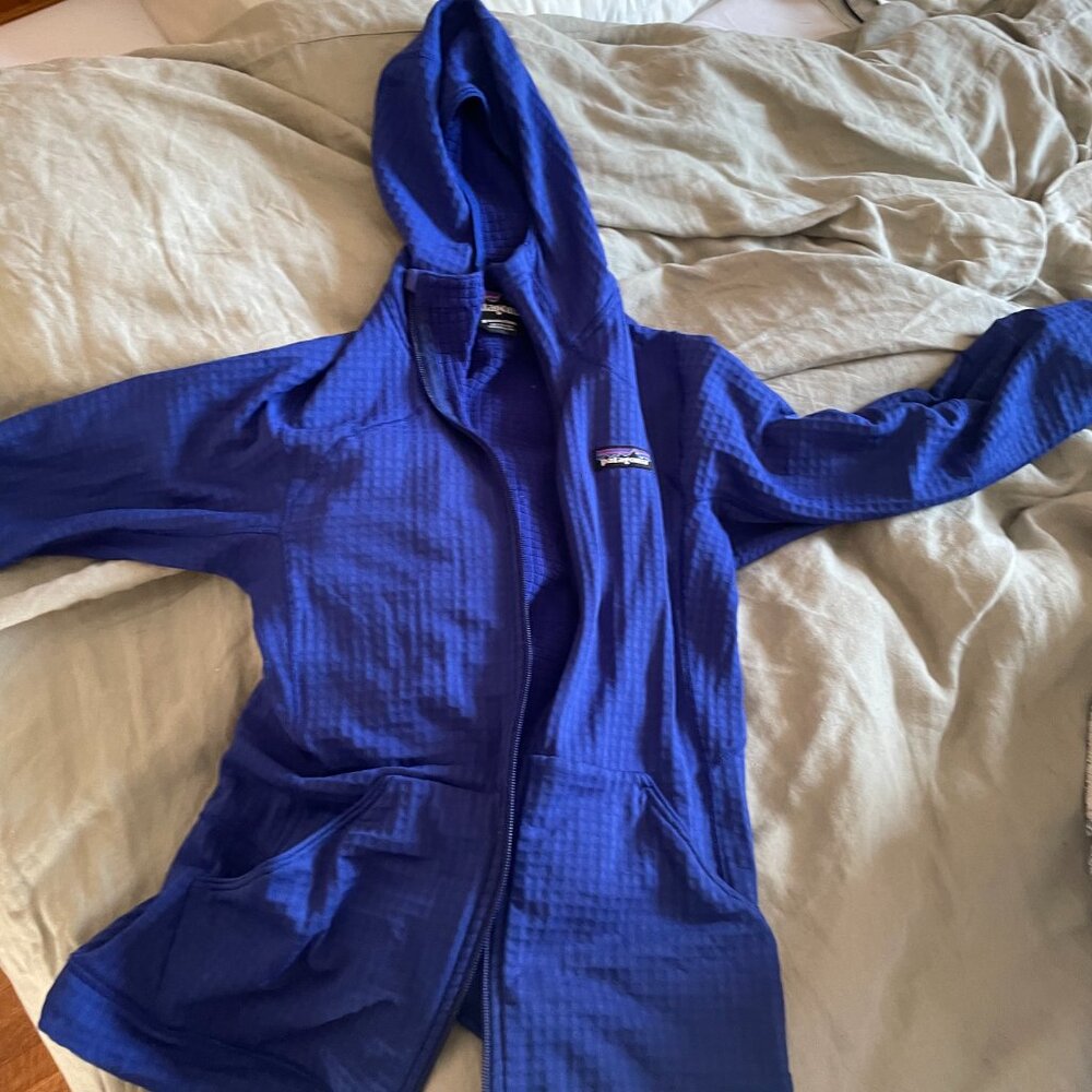 Old Model/ "Vintage" Patagonia R1 Full Zip Hoodie (Blue) 51884